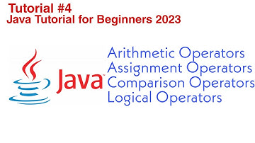 Arithmetic Operators | Assignment Operators | Comparison Operators | Logical Operators | Java Tuts