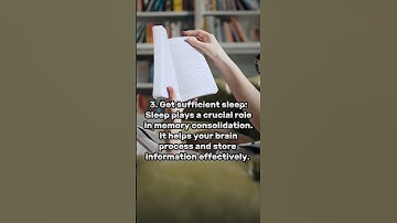 5 tips to improve your memory power #shorts