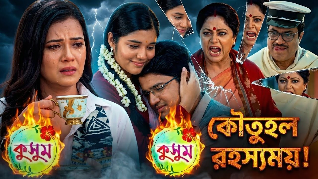 Kusum Serial 11.01.2026 মেঘার আসল মুখোশ খুলবে কুসুম! আয়ুষের জীবনে বড় বিপদ?