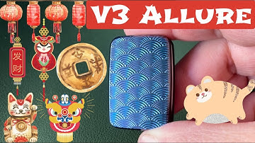 Unboxing the Compoform V3 Allure in the Japanese Segaiha pattern