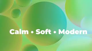 Soft Color Gradient Motion | Relax • Bubbles • 4K Visuals l Adobe Premiere Pro screenshot 3