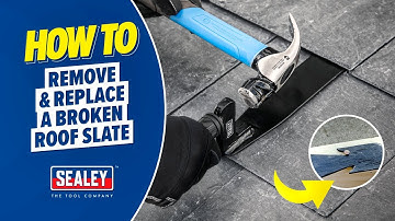 How to Remove and Replace a Broken Roof Slate - Slater