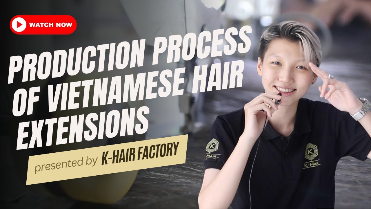 HOW VIETNAMESE Hair Extensions are MADE ?? || Hair extensions knowledge || K-HAIR FACTORY
