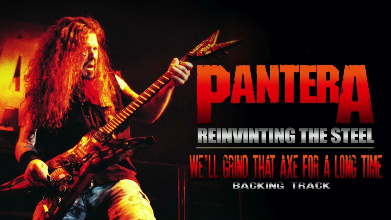 Pantera - We'll Grind That Axe For A Long Time - Guitar Backing Track with Vocals