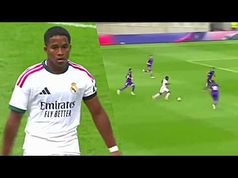 ESTREIA do Endrick pelo Real Madrid vs Fiorentina (01/08/2026) DEBUT
