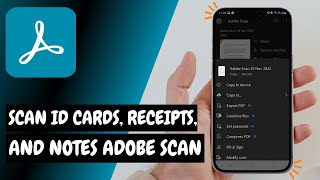 Приложение Adobe Scan: Быстрое сканирование документов, удостоверений личности и чеков - 2026 screenshot 4