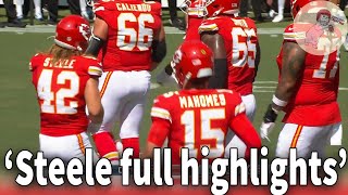 Full Carson Steele's INSANE plays during the Kansas City Chiefs 2024 preseason