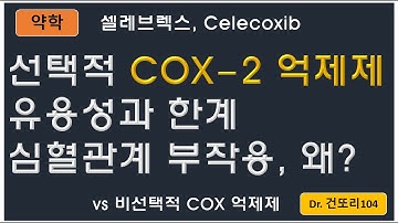 선택적 COX-2 억제제(selective COX-2 inhibitor, celebrex, celecoxib) 유용성과 한계: 심혈관계 문제가 나타나는 이유
