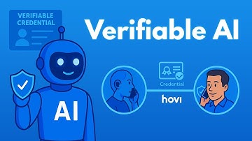 Verifiable AI - Trust between AI agents and people