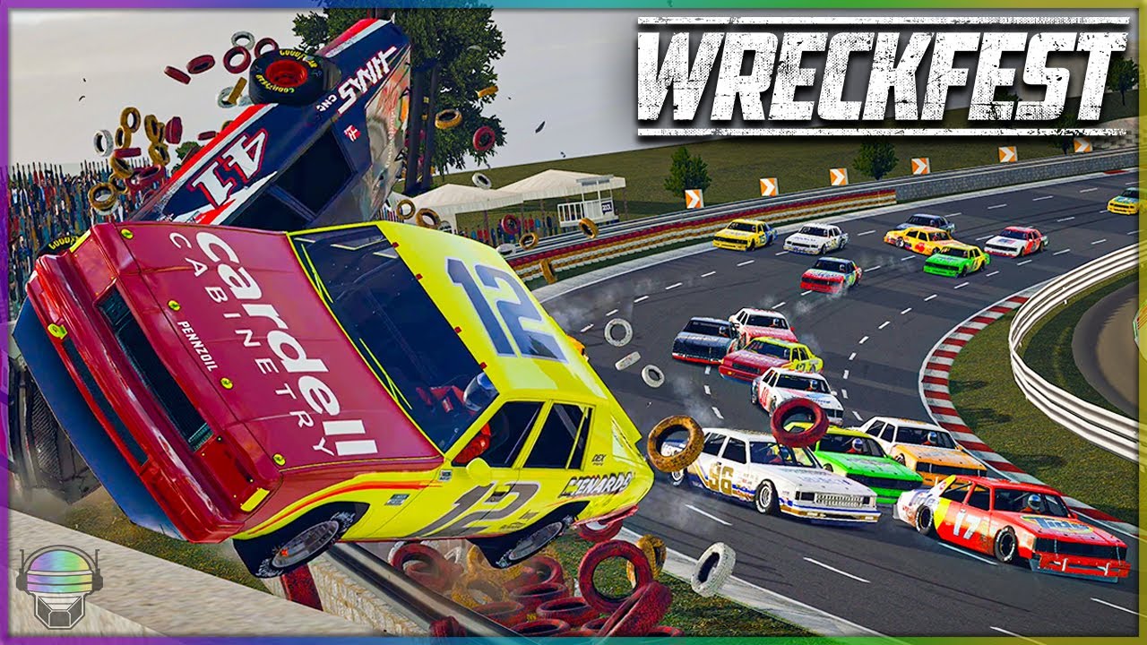 Wrecked into the GRANDSTANDS! | Wreckfest NASCAR Legends