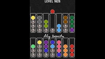 ball sort puzzle level 1625