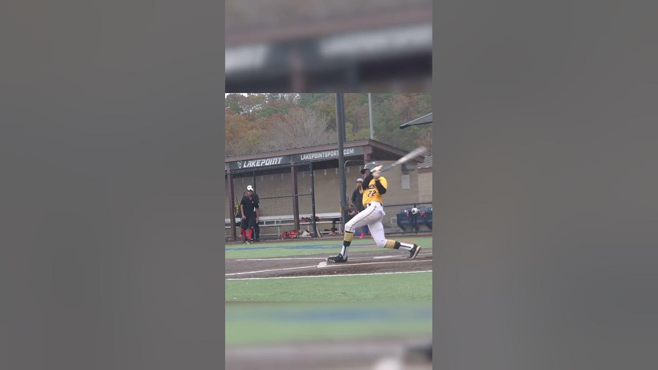 Canes Southeast's Aden Rucker goes into RunProduction Mode with an RBI