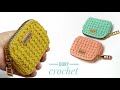 محفظه كروشيه من بواقي الخيوط سهله وبسيطه للمبتدئين crochet wallet