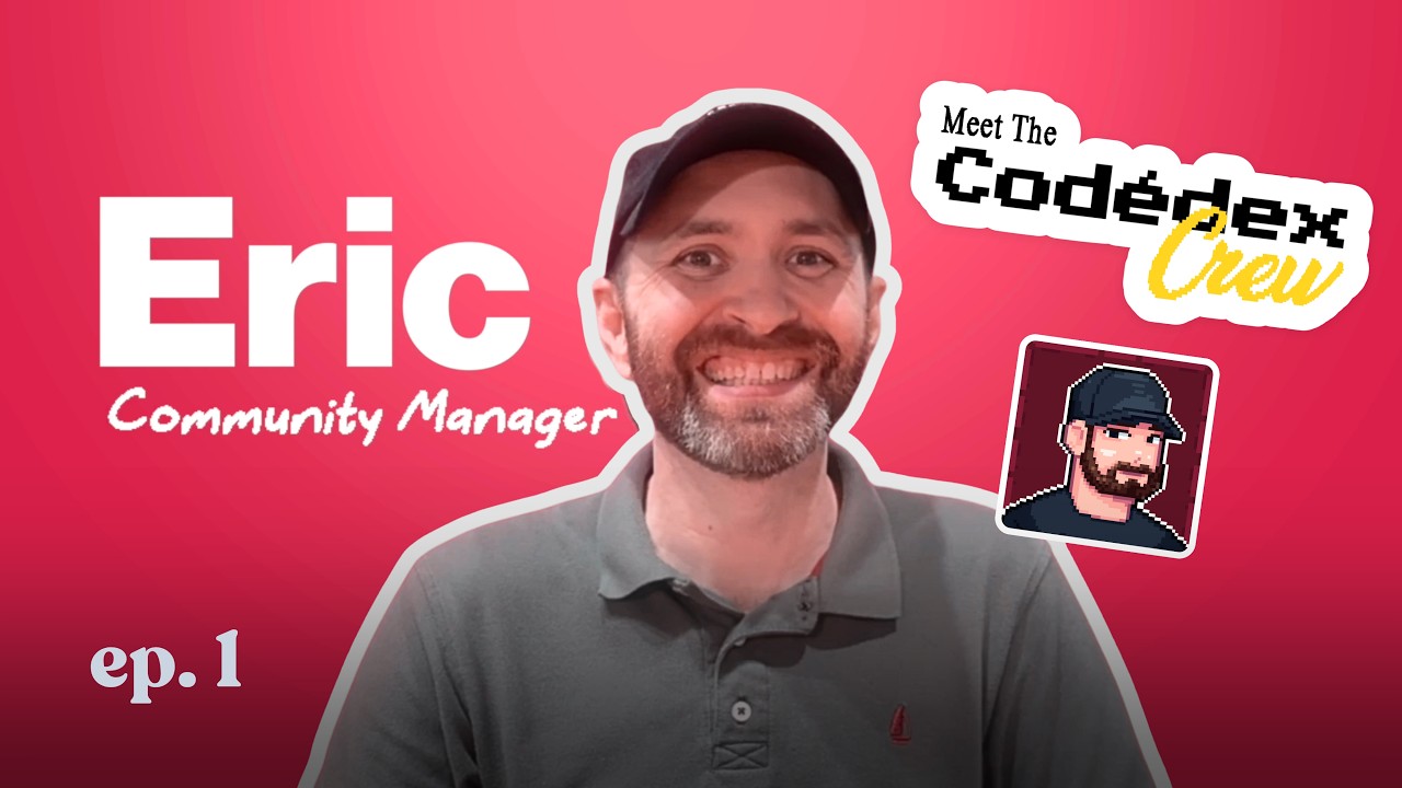 Meet the Codédex Crew: Eric, Community Manager | Ep. #1 - YouTube