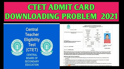 how to download ctet admit card december 2021/preadmit card kaise download kary/downloading problem