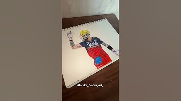 Virat Kohli drawing #art #indiancricketer #ipl2025 #drawing #rcbians #cricket