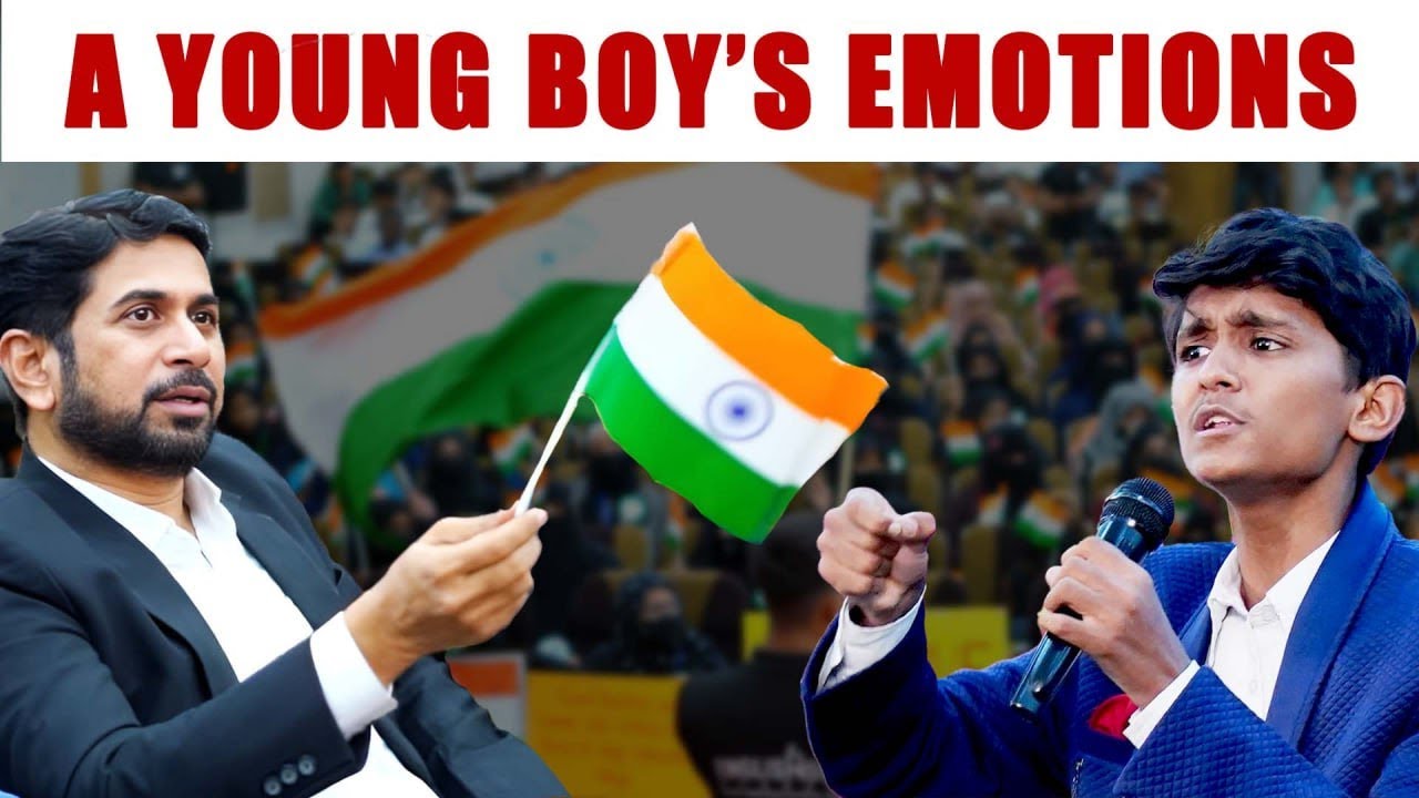 A Young Boy’s Emotions For His Nation Bharat 🇮🇳 India - Hindustan | Highly Emotional Speech Abu Bakr
