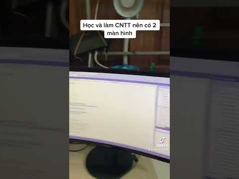 Video Theo CNTT nên có 2 màn hình máy tính - youtube