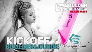 Mega Halle Boulderlounge Chemnitz Zum Bundesliga Kickoff