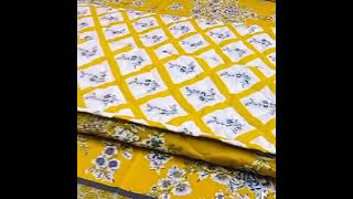 Fabric Cotton King Size 1 X Flat Sheet 90 X 95 Inches2 X Pillow Covers 19 X 29 Inc