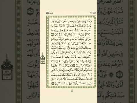 الوجه 44 من القرآن مكرر 10 مرات مع الآيات للحفظ سورة البقرة الشيخ عبد الباسط عبد الصمد