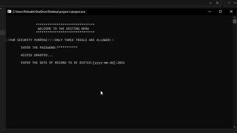 C/C++ Final year project || Personal Diary Management System || C project with source code