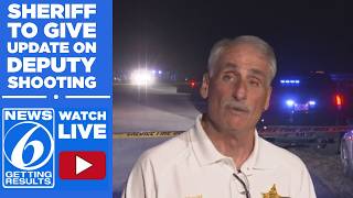 WATCH LIVE: Volusia Sheriff Mike Chitwood to give update on deputy shooting
