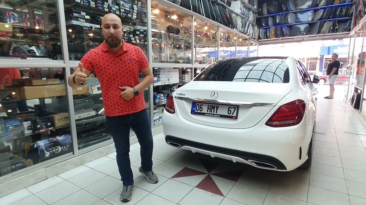 2018 Mercedes C // Kayless Go (Anahtarsız Giriş) Uygulamamız