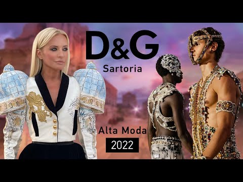 Обзор Показа Dolce&Gabbana Alta Moda 2022 | Анатоль Вовк