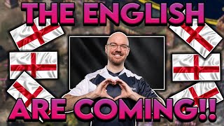 THE ENGLISH ARE COMING!!!