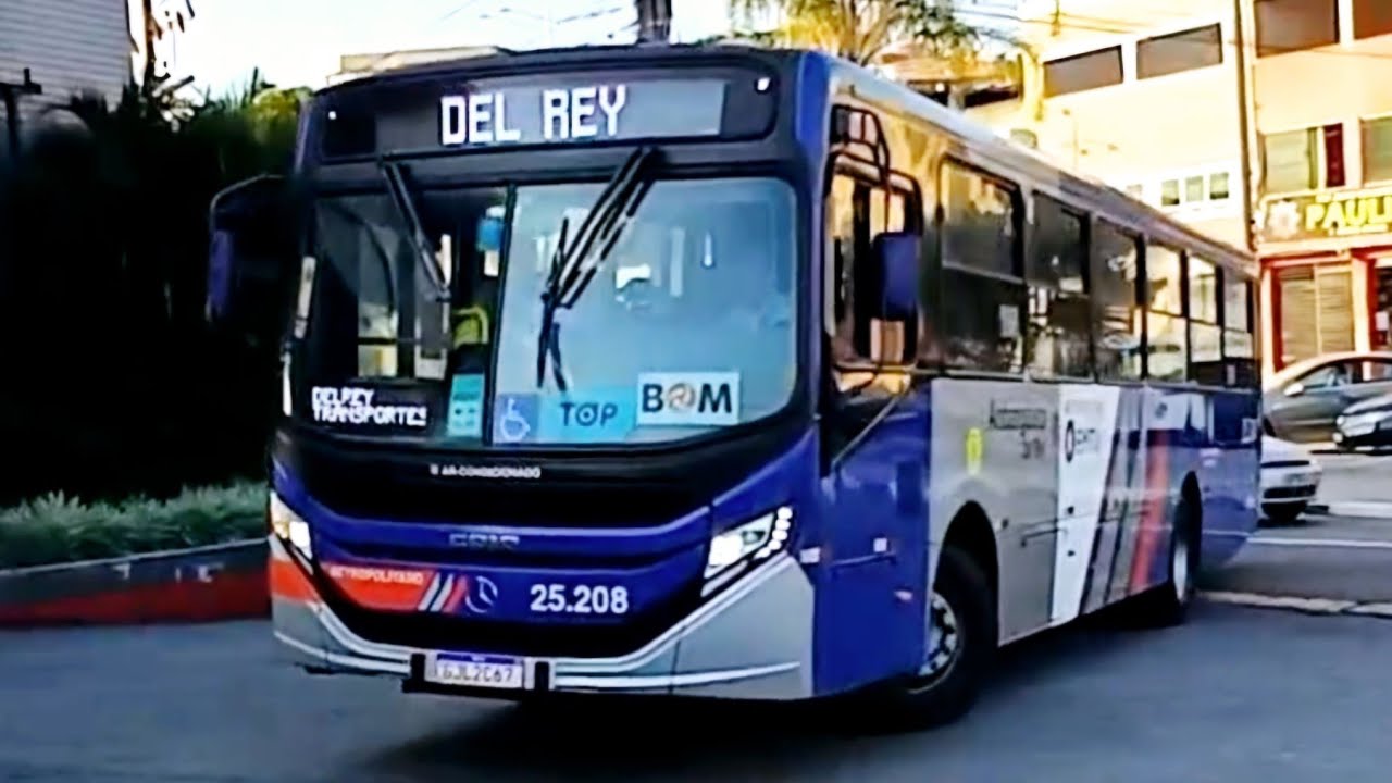 Garagem da Del Rey - Movimentação de ônibus