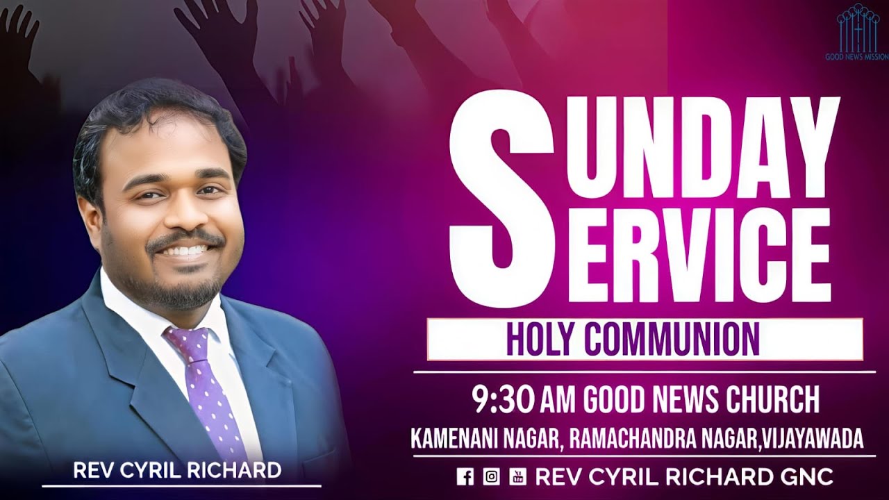 SUNDAY SERVICE HOLY COMMUNION REV CYRIL RICHARD GNC // 01 - 03 - 2026