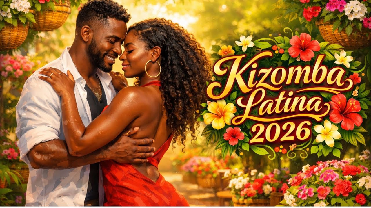 Kizomba Latina 2026💃 – Sensual Latin Dance Couple in a Floral Paradise | Romantic Kizomba