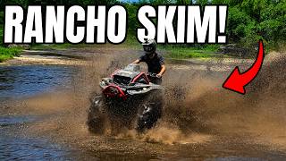 Sunk a Can-Am Skimming! Rancho's WET again! Rubicon 700 update at the end