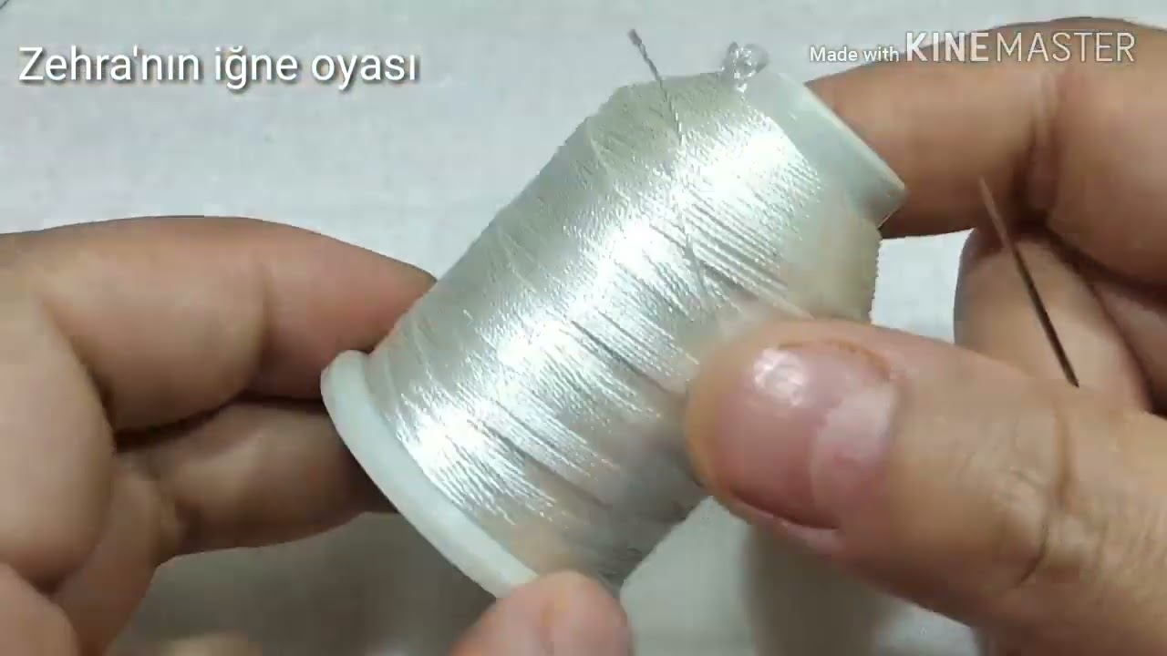 Kalıp gibi duran ütü istemeyen harika iğne oyası modeli yapımı