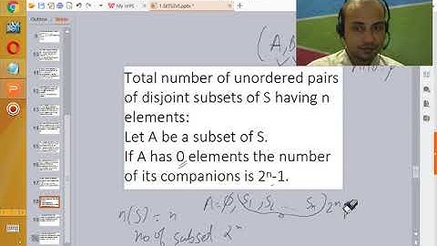 ordered and unordered sets