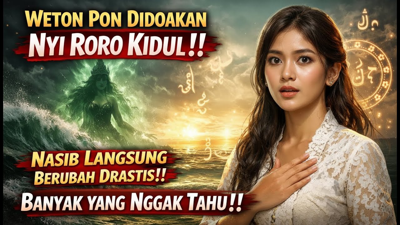 BANYAK YANG NGGAK TAHU!! WETON PON DIDOAKAN NYI RORO KIDUL!! NASIB LANGSUNG BERUBAH!!