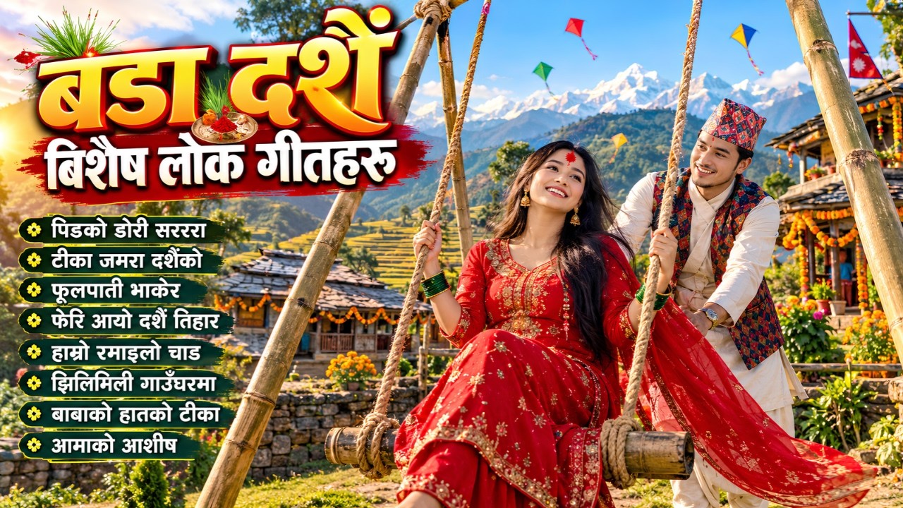 🎶 Top Trending Dashain Lok Geet 2026 | New Nepali Festival Songs