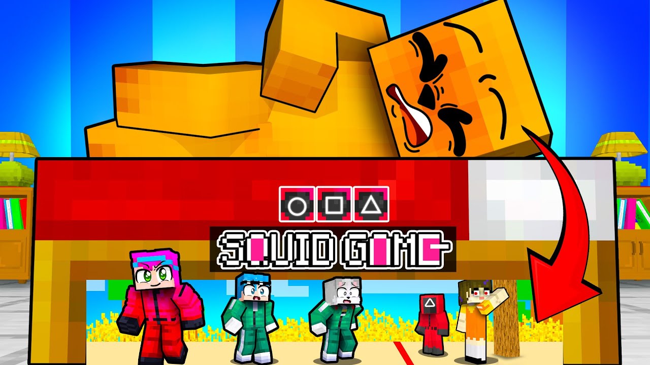 Construimos los SQUID GAMES en LA BASE SECRETA de Mi Amigo