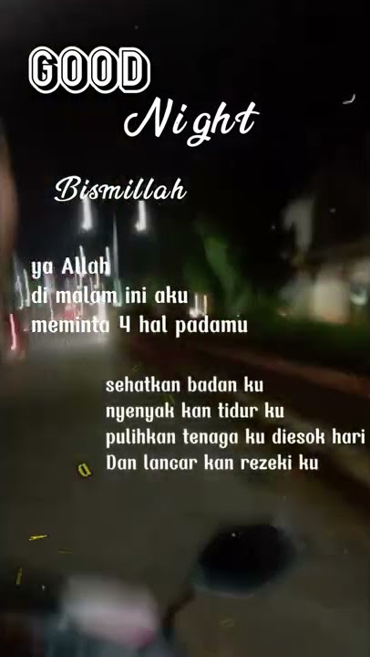 status wa ucapan selamat malam.