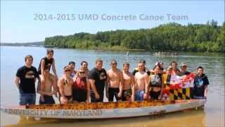 Concrete Canoe Launch UMD Campaign