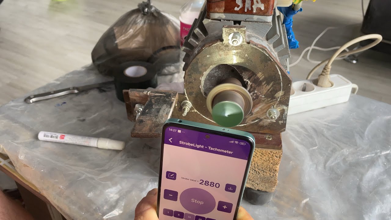 2 СПОСОБА ИЗМЕРИТЬ КОЛИЧЕСТВО ОБОРОТОВ ДВИГАТЕЛЯ С ПОМОЩЬЮ ТЕЛЕФОНА 