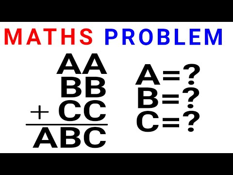 Maths Problem: AA+BB+CC=ABC