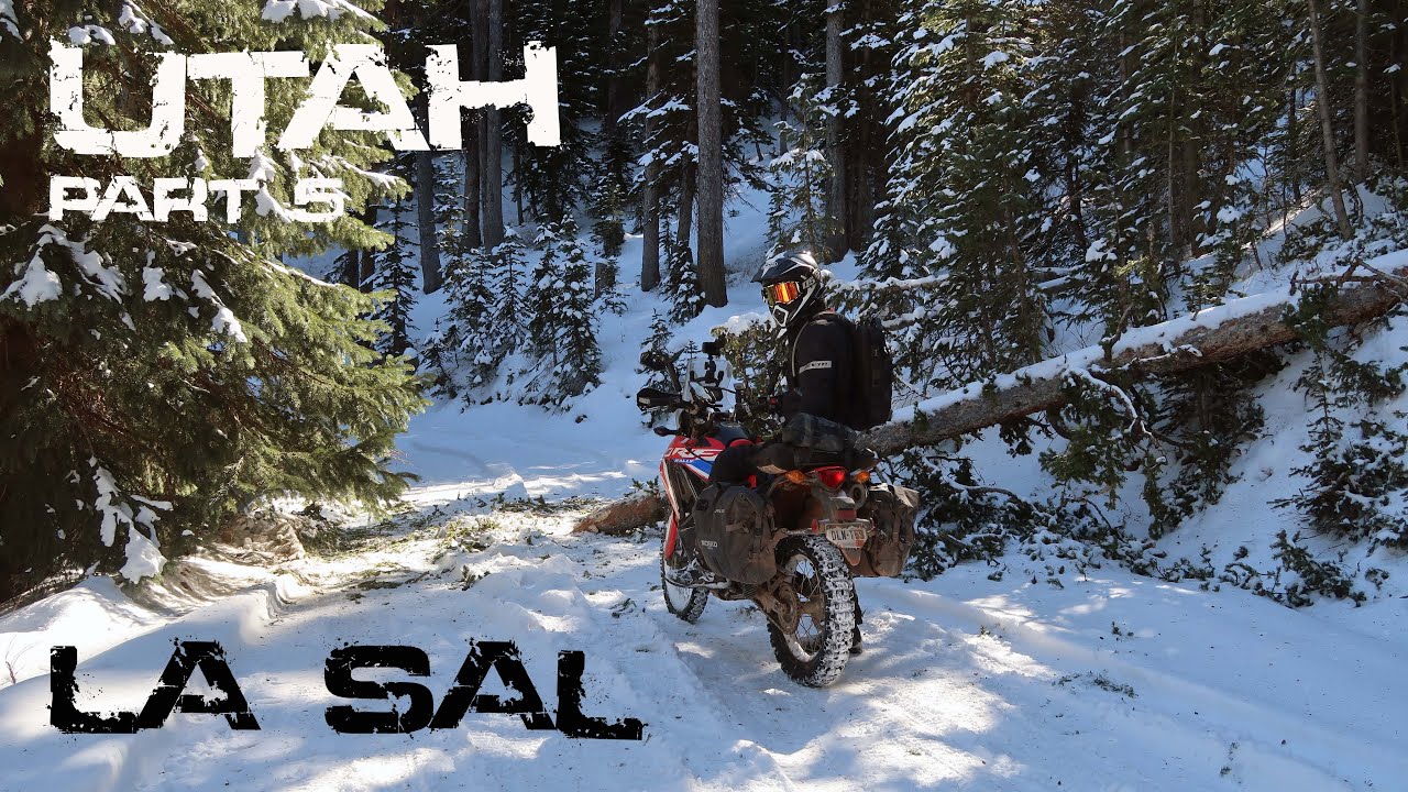 Sun to Snow! Epic Motorcycle Ride Through the La Sal Mountains - Ep. 24-10