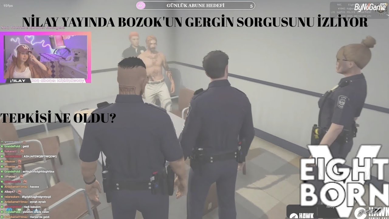 -EightbornV-NİLAY YAYINDA BOZOK'UN GERGİN SORGU MESAİSİNİ İZLİYOR TEPKİSİ NE OLDU?!?