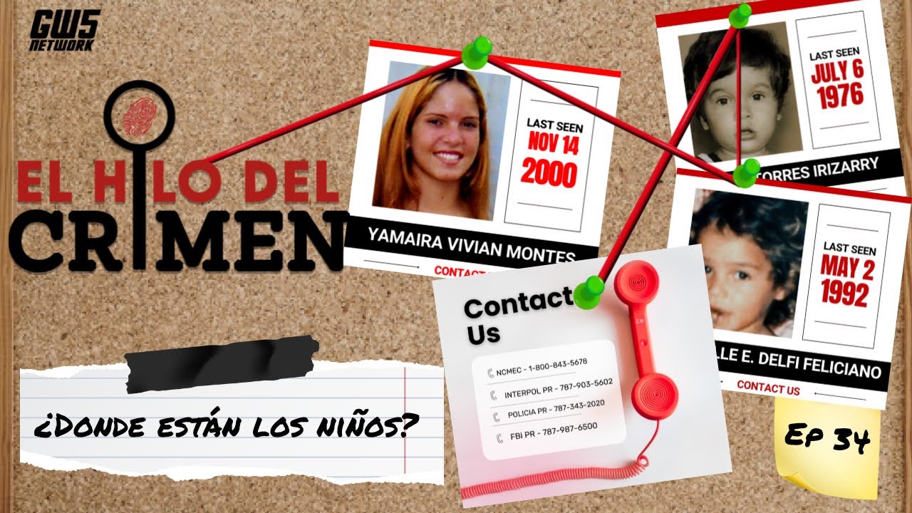 Archivo #34: ¿Donde están los niños? / El Hilo del Crimen