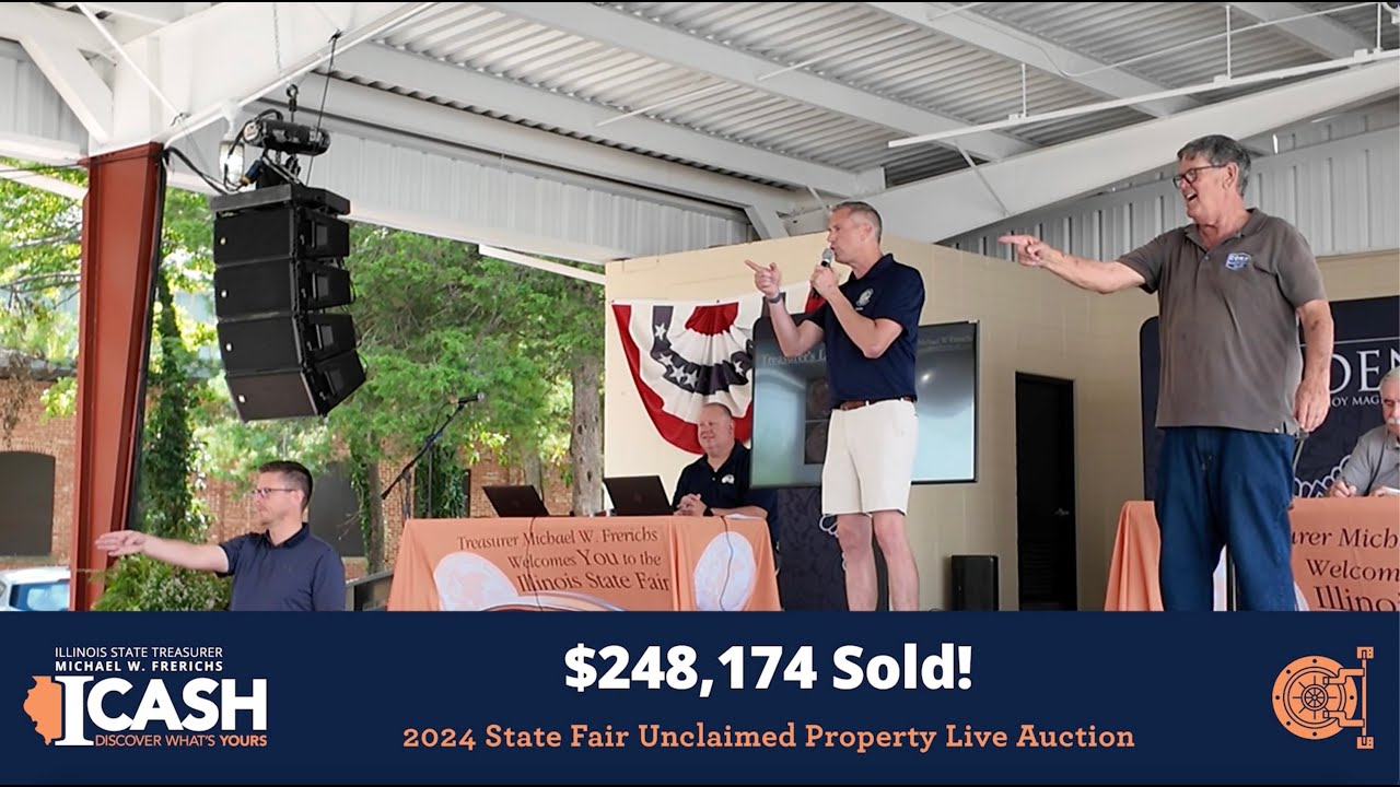 Illinois State Fair Roundup 2024 with Treasurer Frerichs