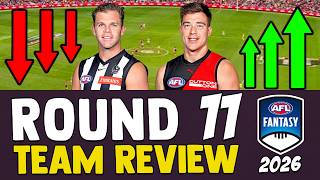 Round 11 Review and Trades | AFL Fantasy 2026