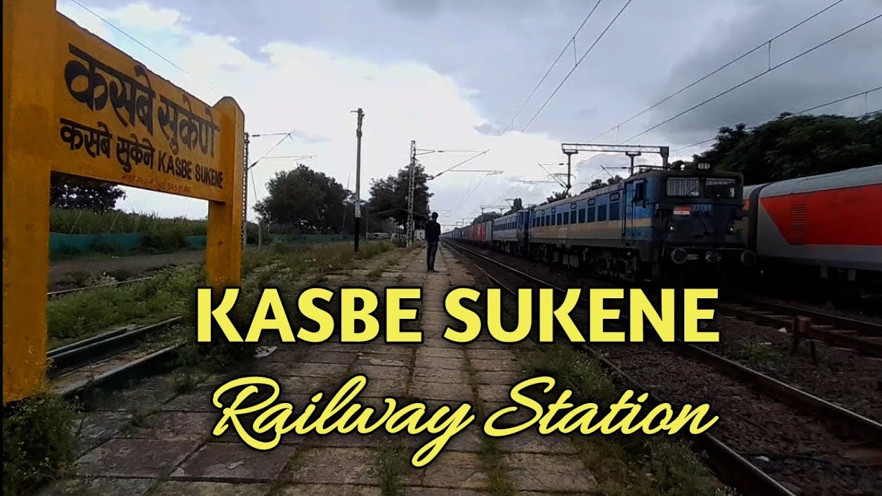 🚂🚃🚃🚃 Kasbe Sukene Railway Station | KASBE SUKENE RAILWAY STATION | INDIAN RAILWAY |TRAVEL INDIA |