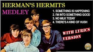 HERMAN'S HERMITS MEDLEY Disco Beat - With Lyrics Version.. compiled and presented by benredzmelodies